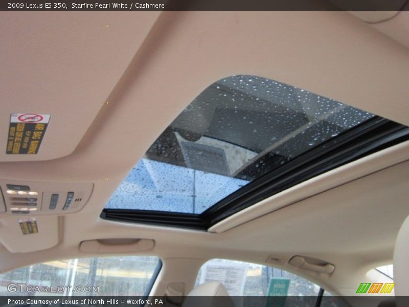 Starfire Pearl White / Cashmere 2009 Lexus ES 350