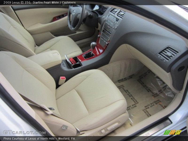 Starfire Pearl White / Cashmere 2009 Lexus ES 350