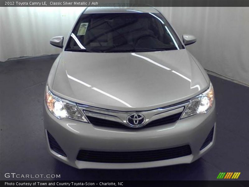 Classic Silver Metallic / Ash 2012 Toyota Camry LE