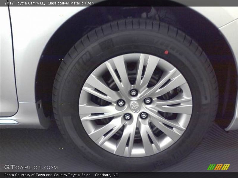 Classic Silver Metallic / Ash 2012 Toyota Camry LE