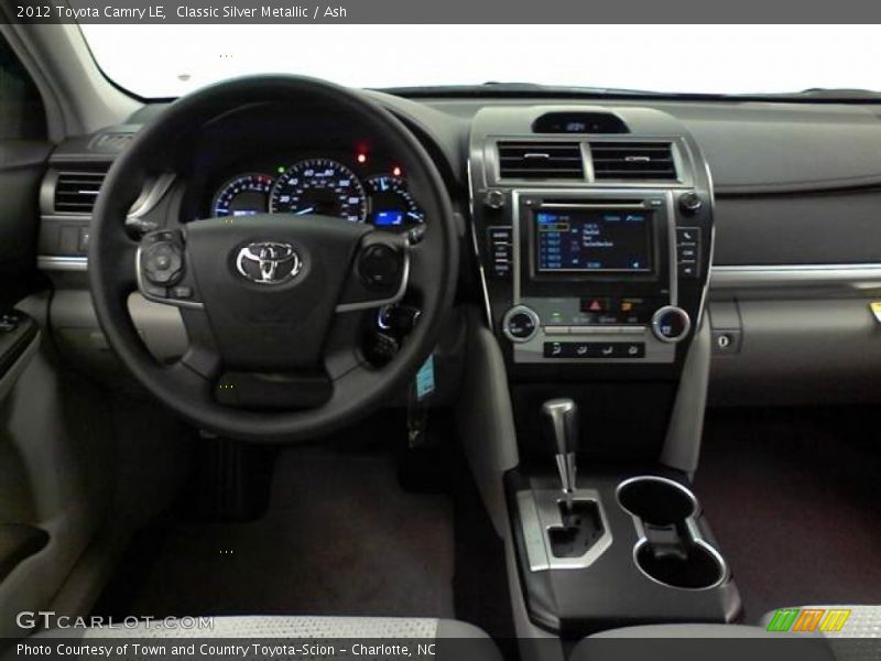 Classic Silver Metallic / Ash 2012 Toyota Camry LE