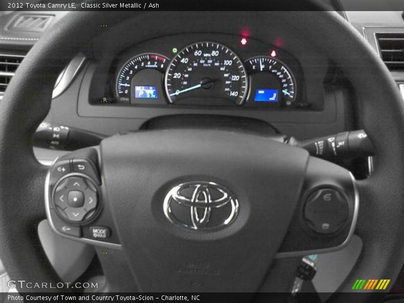 Classic Silver Metallic / Ash 2012 Toyota Camry LE