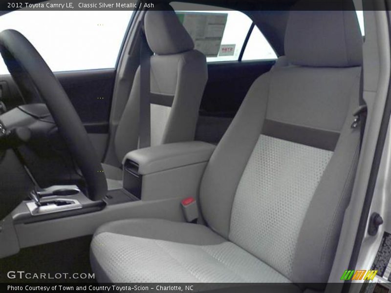 Classic Silver Metallic / Ash 2012 Toyota Camry LE