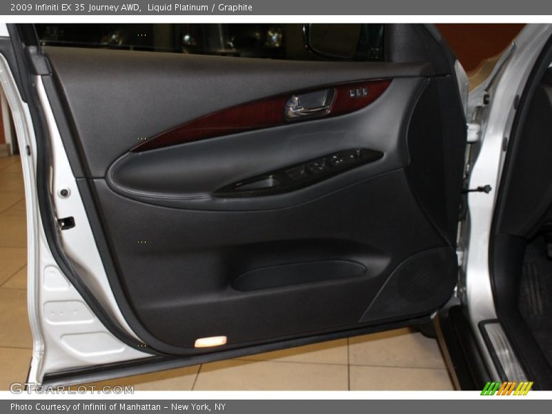 Liquid Platinum / Graphite 2009 Infiniti EX 35 Journey AWD