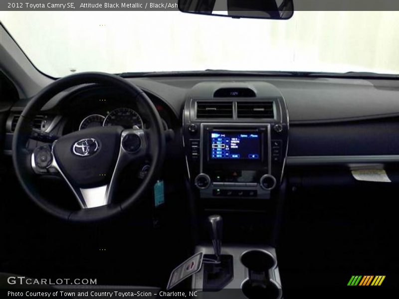 Attitude Black Metallic / Black/Ash 2012 Toyota Camry SE