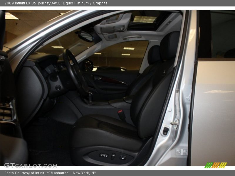 Liquid Platinum / Graphite 2009 Infiniti EX 35 Journey AWD