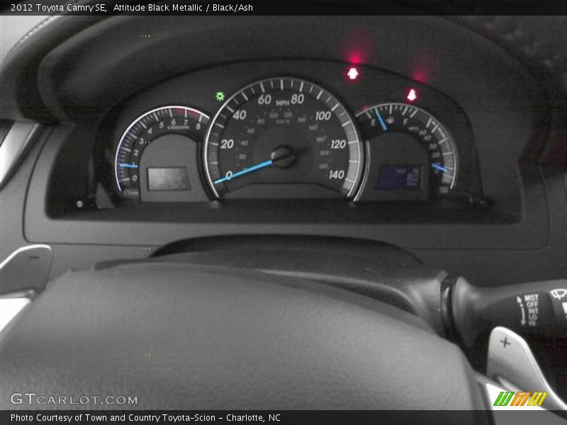 Attitude Black Metallic / Black/Ash 2012 Toyota Camry SE