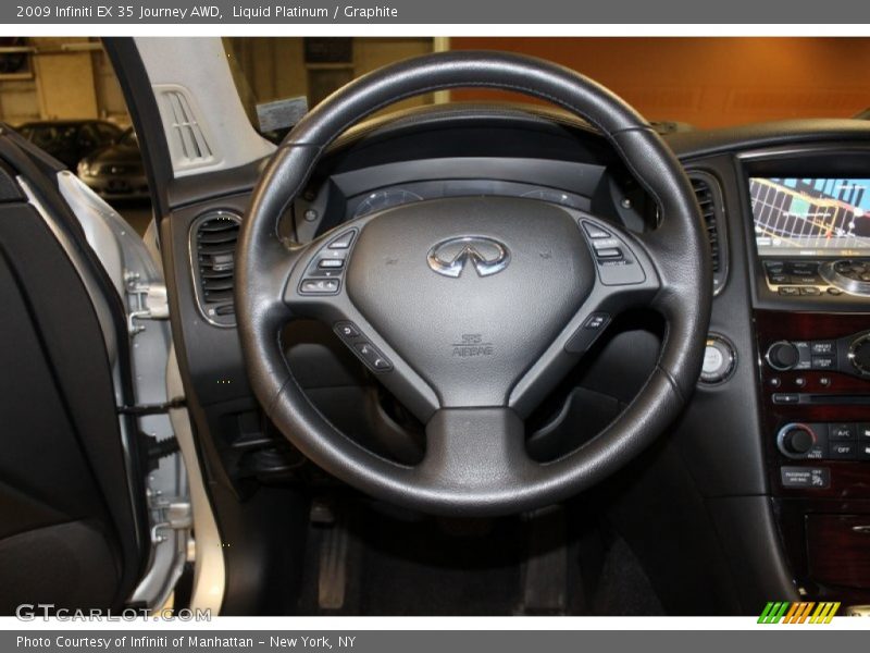 Liquid Platinum / Graphite 2009 Infiniti EX 35 Journey AWD