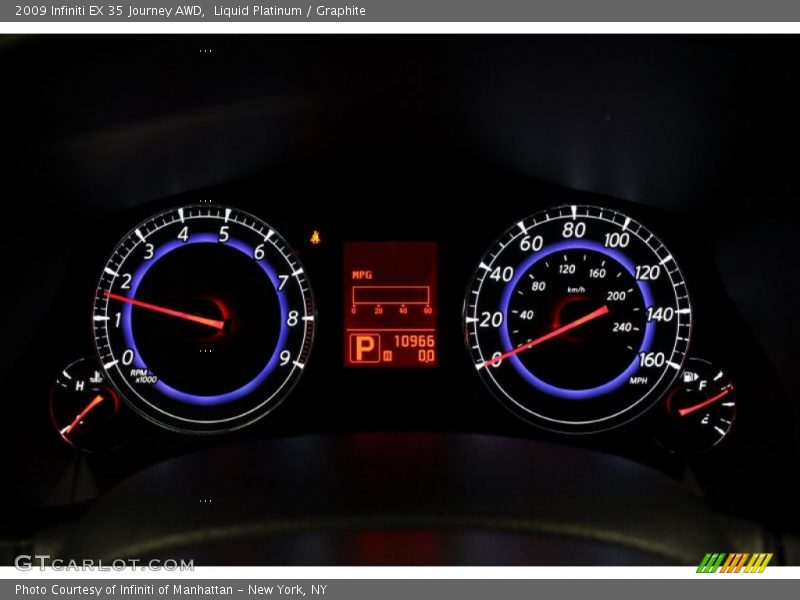 Liquid Platinum / Graphite 2009 Infiniti EX 35 Journey AWD
