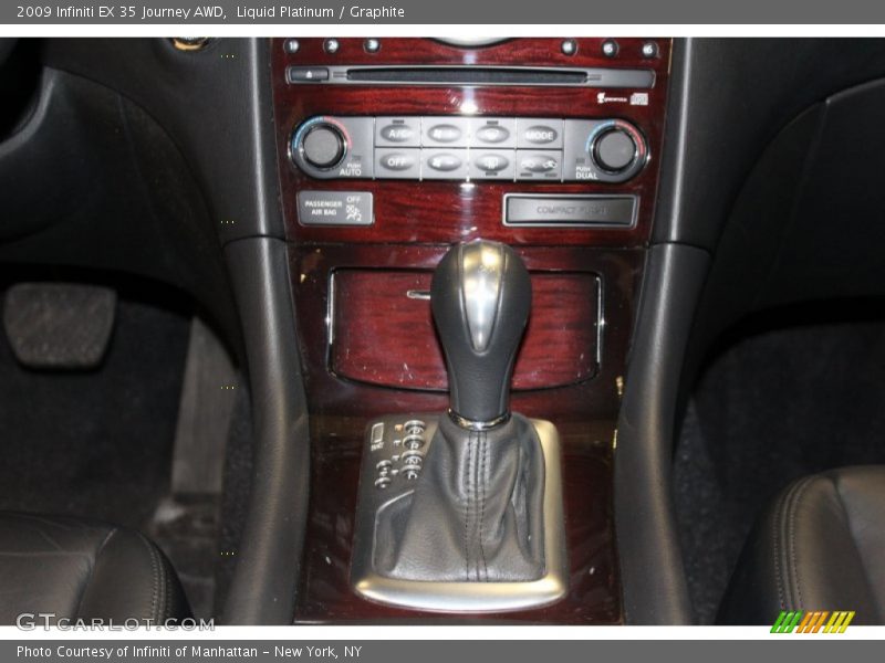 Liquid Platinum / Graphite 2009 Infiniti EX 35 Journey AWD