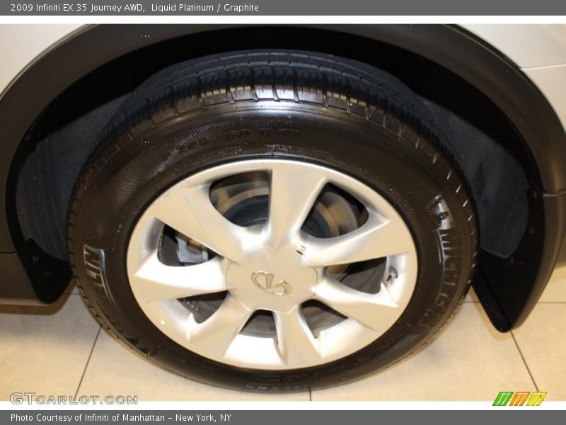 Liquid Platinum / Graphite 2009 Infiniti EX 35 Journey AWD