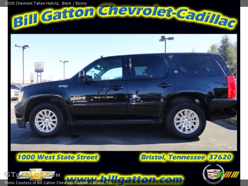 Black / Ebony 2008 Chevrolet Tahoe Hybrid