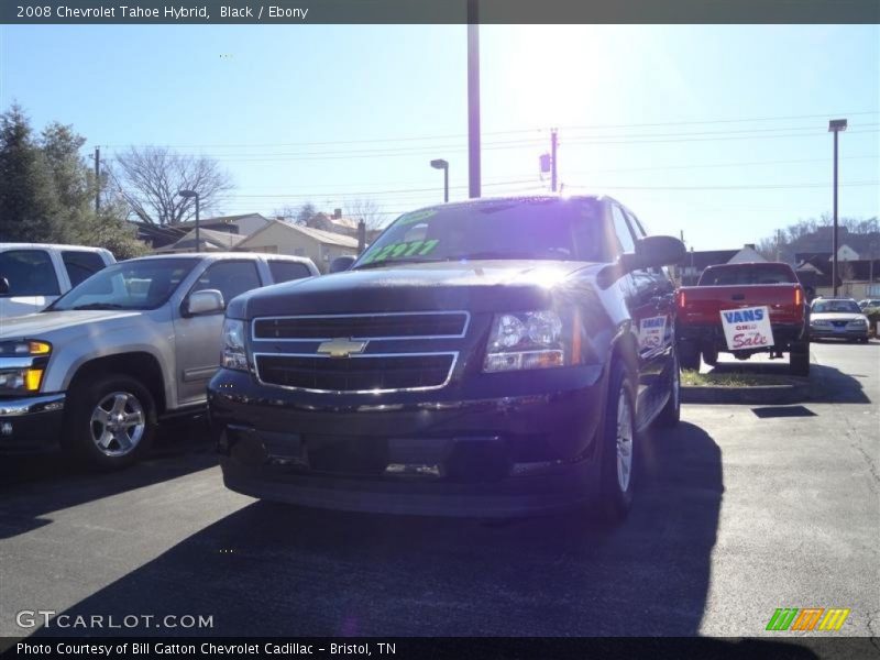 Black / Ebony 2008 Chevrolet Tahoe Hybrid
