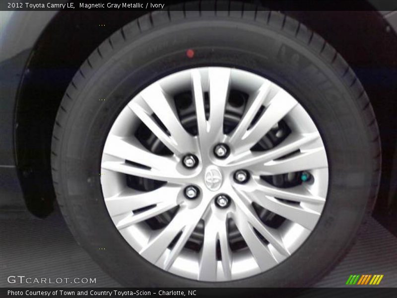 Magnetic Gray Metallic / Ivory 2012 Toyota Camry LE
