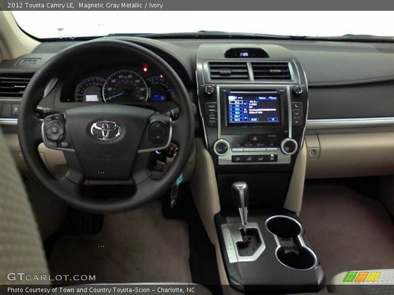 Magnetic Gray Metallic / Ivory 2012 Toyota Camry LE