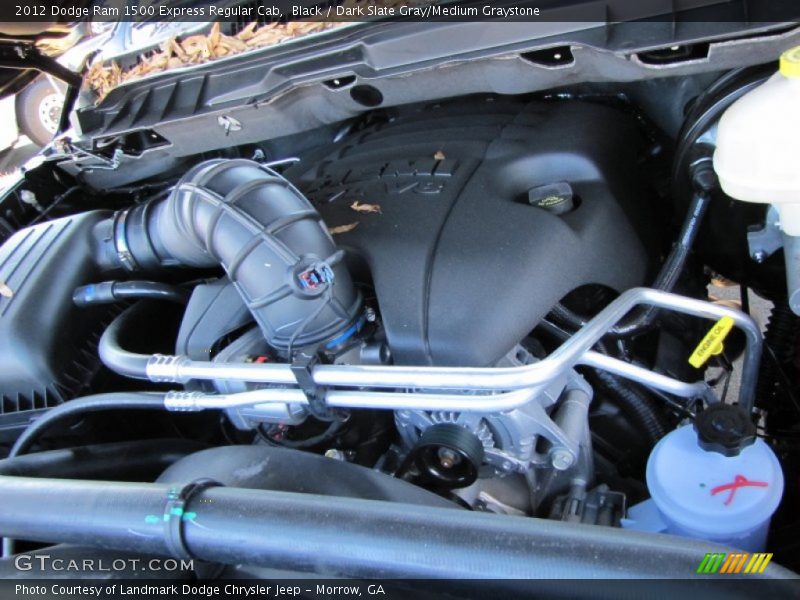 Black / Dark Slate Gray/Medium Graystone 2012 Dodge Ram 1500 Express Regular Cab
