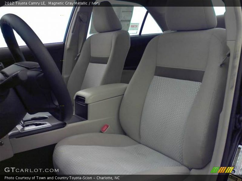 Magnetic Gray Metallic / Ivory 2012 Toyota Camry LE