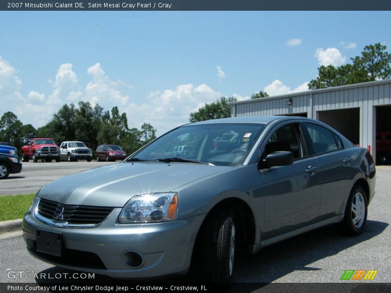 Satin Mesai Gray Pearl / Gray 2007 Mitsubishi Galant DE