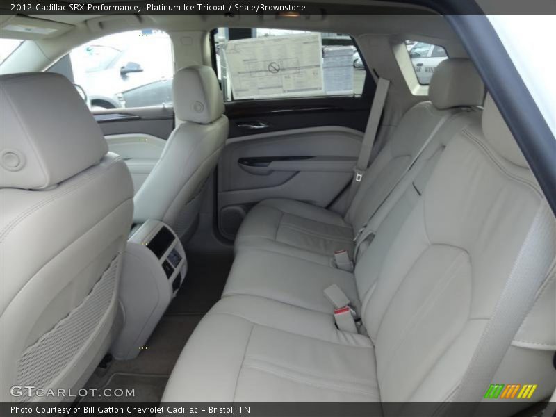 Platinum Ice Tricoat / Shale/Brownstone 2012 Cadillac SRX Performance