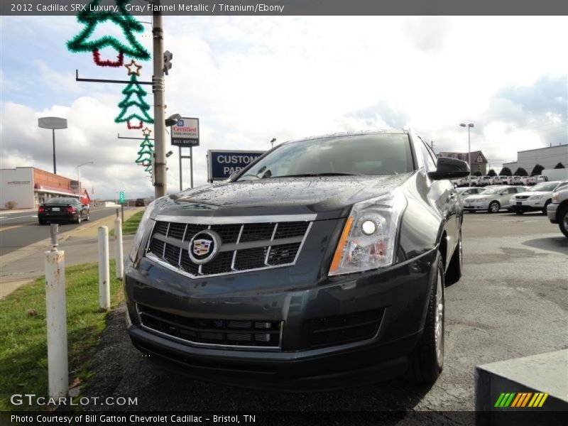 Gray Flannel Metallic / Titanium/Ebony 2012 Cadillac SRX Luxury
