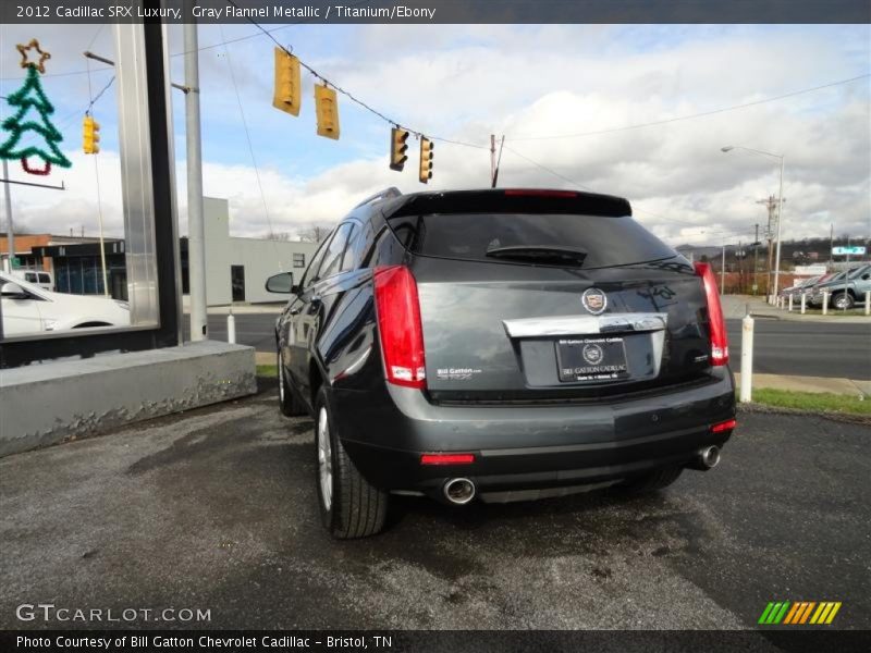 Gray Flannel Metallic / Titanium/Ebony 2012 Cadillac SRX Luxury