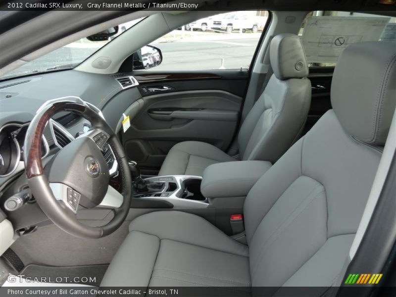 Gray Flannel Metallic / Titanium/Ebony 2012 Cadillac SRX Luxury