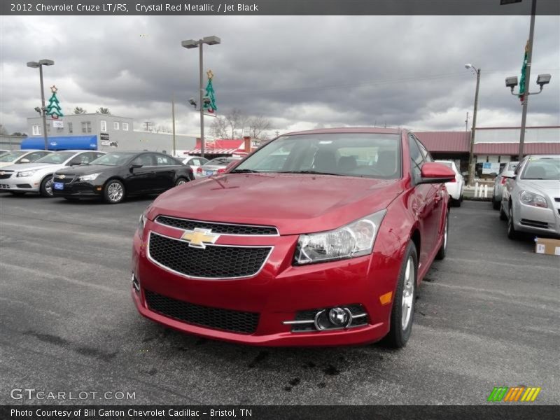 Crystal Red Metallic / Jet Black 2012 Chevrolet Cruze LT/RS
