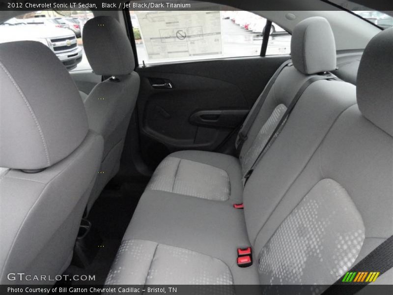 Black / Jet Black/Dark Titanium 2012 Chevrolet Sonic LT Sedan