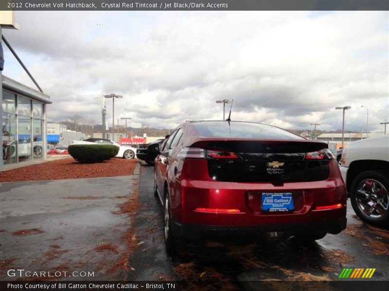 Crystal Red Tintcoat / Jet Black/Dark Accents 2012 Chevrolet Volt Hatchback