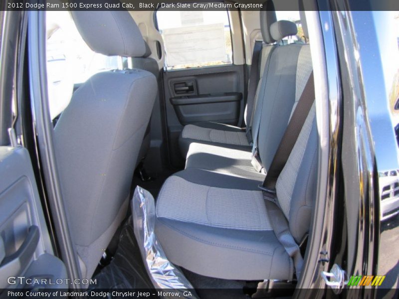 Black / Dark Slate Gray/Medium Graystone 2012 Dodge Ram 1500 Express Quad Cab