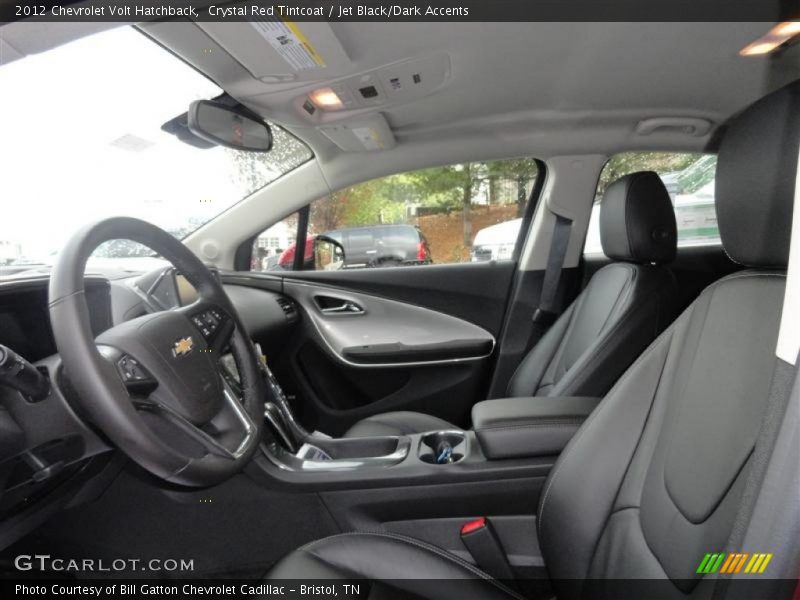 2012 Volt Hatchback Jet Black/Dark Accents Interior