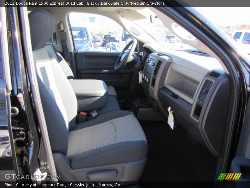 Black / Dark Slate Gray/Medium Graystone 2012 Dodge Ram 1500 Express Quad Cab