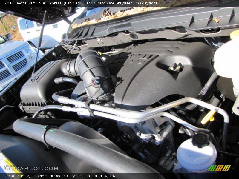 Black / Dark Slate Gray/Medium Graystone 2012 Dodge Ram 1500 Express Quad Cab