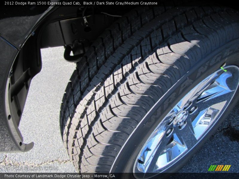 Black / Dark Slate Gray/Medium Graystone 2012 Dodge Ram 1500 Express Quad Cab