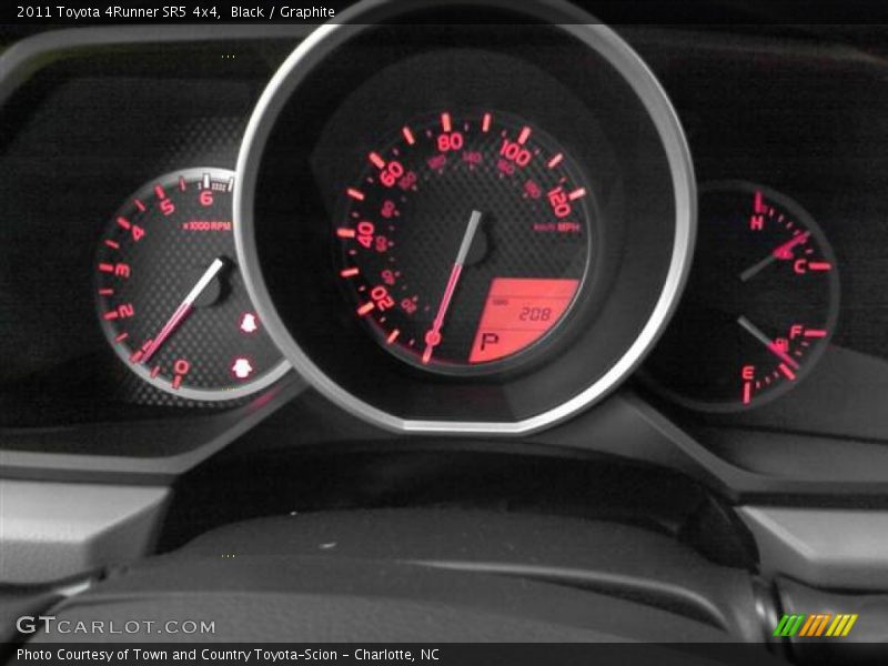Black / Graphite 2011 Toyota 4Runner SR5 4x4