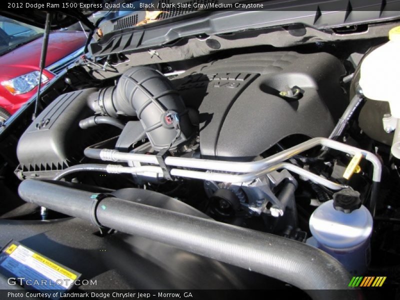 Black / Dark Slate Gray/Medium Graystone 2012 Dodge Ram 1500 Express Quad Cab