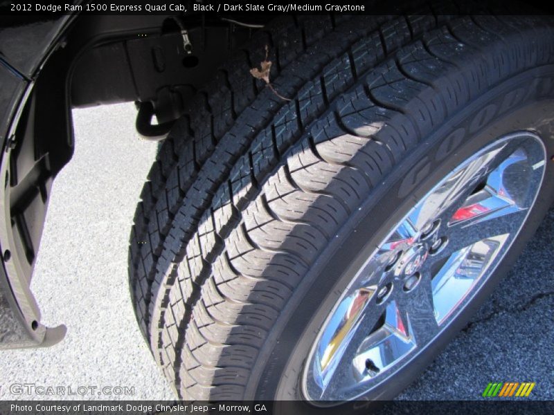Black / Dark Slate Gray/Medium Graystone 2012 Dodge Ram 1500 Express Quad Cab