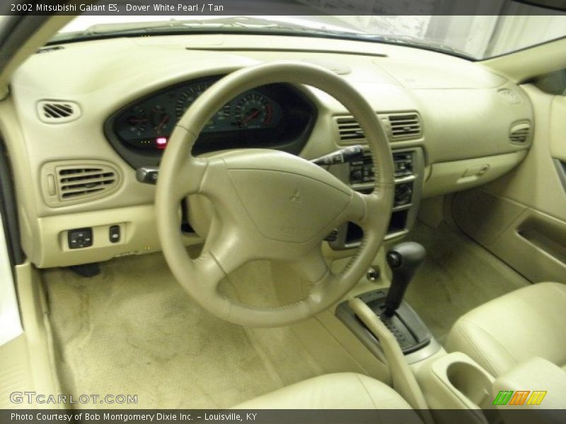 Dover White Pearl / Tan 2002 Mitsubishi Galant ES
