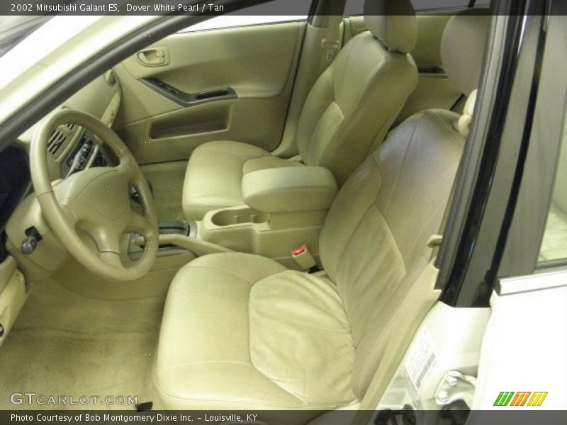 Dover White Pearl / Tan 2002 Mitsubishi Galant ES