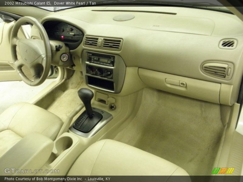 Dover White Pearl / Tan 2002 Mitsubishi Galant ES