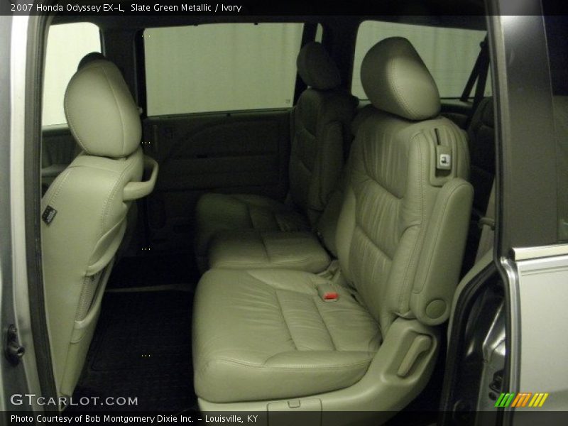 Slate Green Metallic / Ivory 2007 Honda Odyssey EX-L