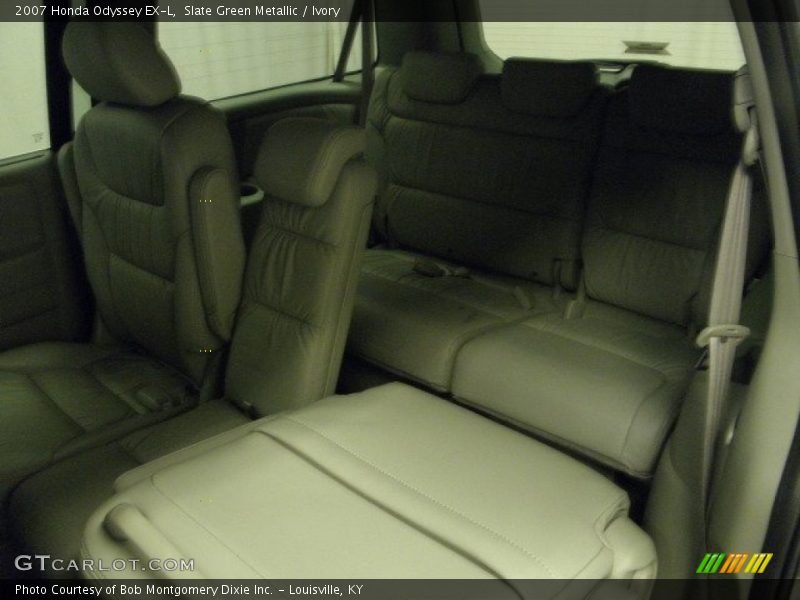 Slate Green Metallic / Ivory 2007 Honda Odyssey EX-L