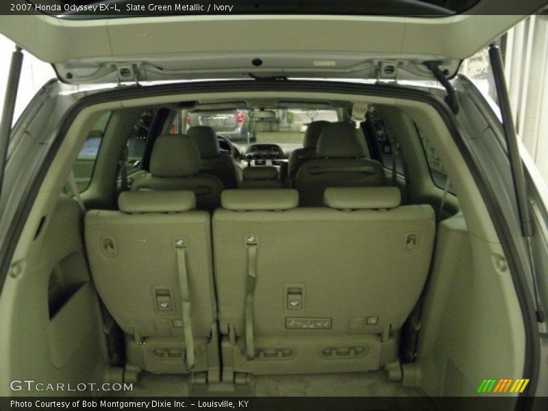 Slate Green Metallic / Ivory 2007 Honda Odyssey EX-L