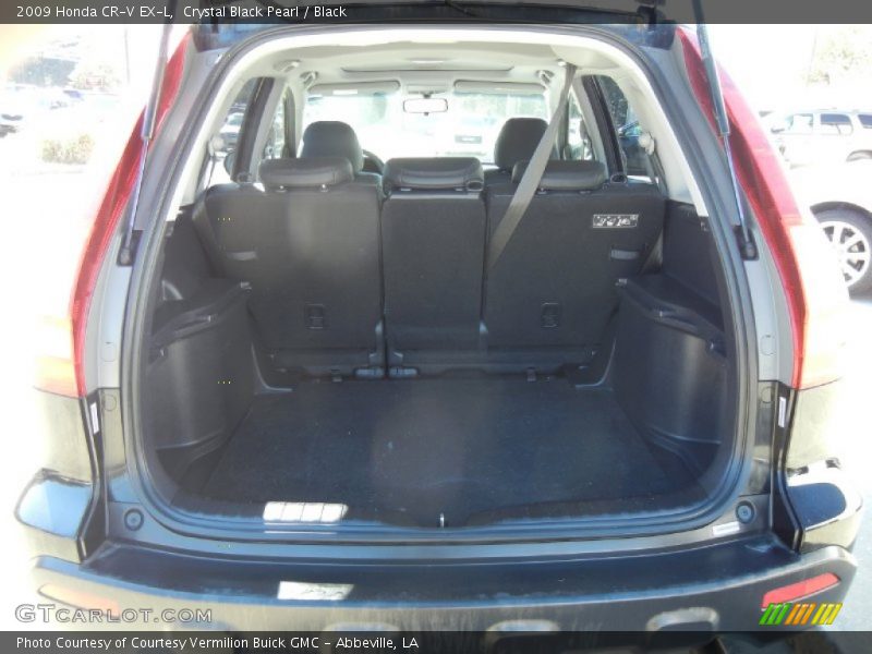 Crystal Black Pearl / Black 2009 Honda CR-V EX-L