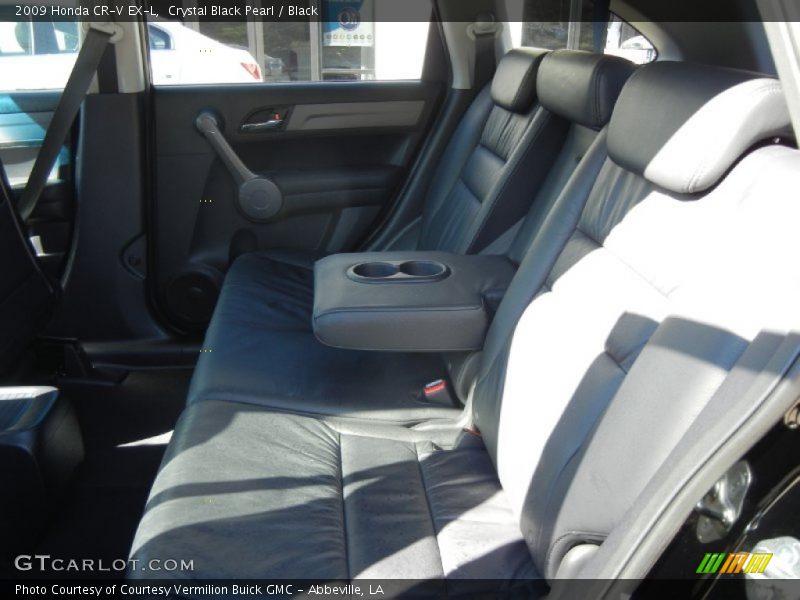 Crystal Black Pearl / Black 2009 Honda CR-V EX-L