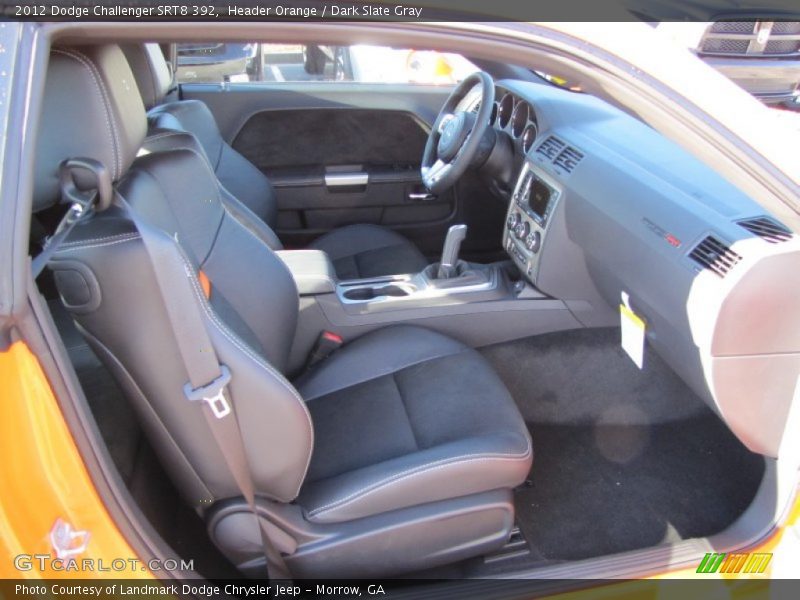  2012 Challenger SRT8 392 Dark Slate Gray Interior