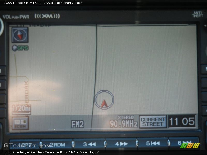 Crystal Black Pearl / Black 2009 Honda CR-V EX-L