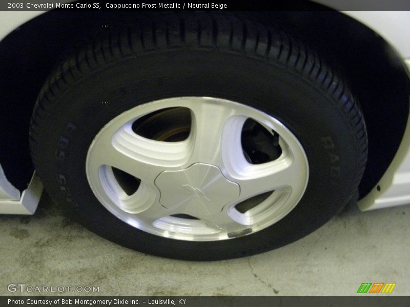 Cappuccino Frost Metallic / Neutral Beige 2003 Chevrolet Monte Carlo SS