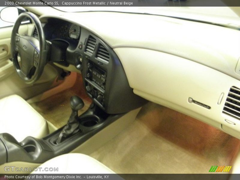 Dashboard of 2003 Monte Carlo SS