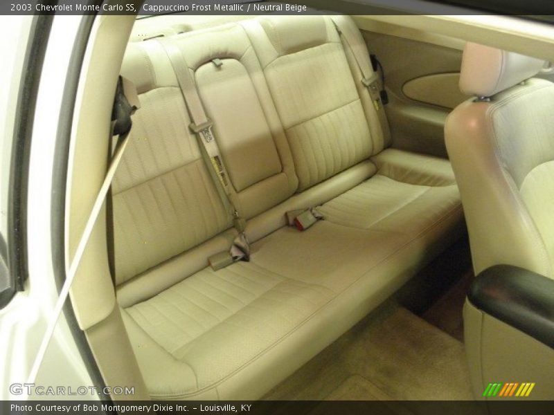  2003 Monte Carlo SS Neutral Beige Interior